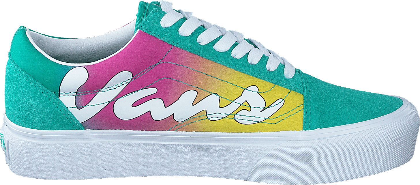 Ua Old Skool Platform (spring Fade)atlantstrwht - Bild 2