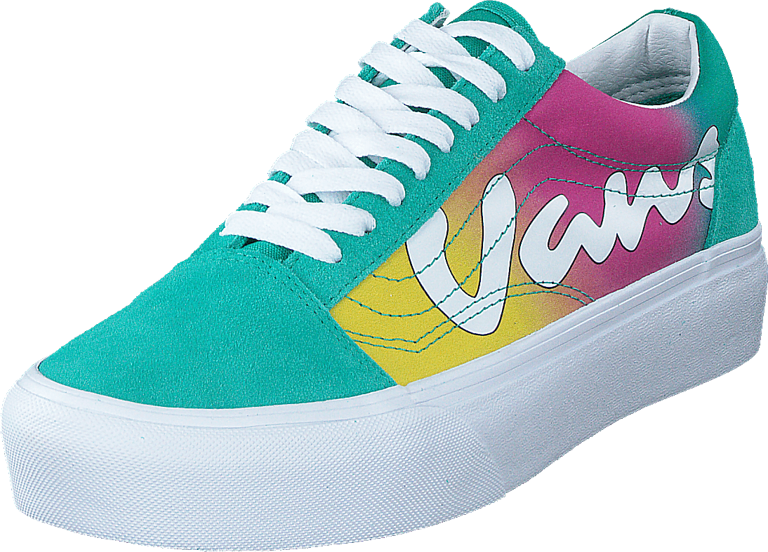 Ua Old Skool Platform (spring Fade)atlantstrwht - Bild 3