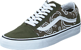 Ua Old Skool (peace Paisley)grplftrwht - Bild 9