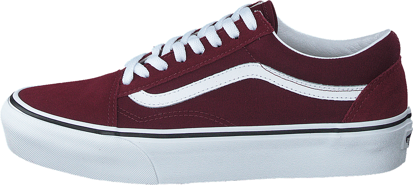 Ua Old Skool Platform Port Royale/true White, Female, Topánky, Tenisky, Tenisky, Fialová, EU 36