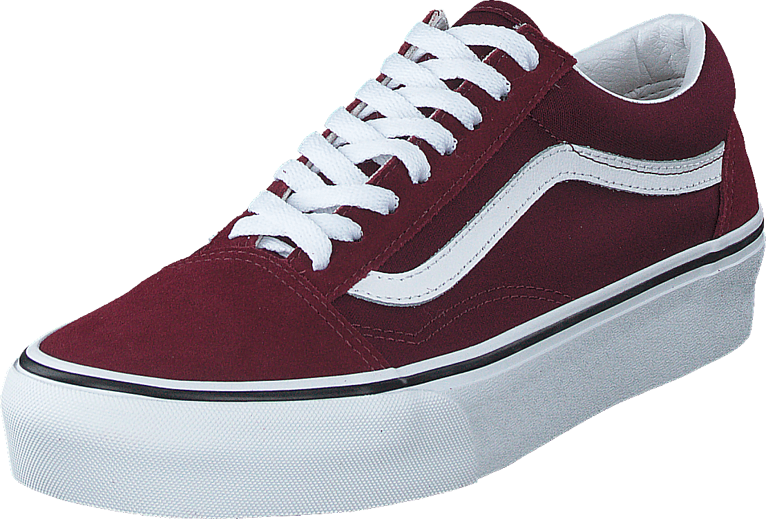 Ua Old Skool Platform Port Royale/true White - Bild 3