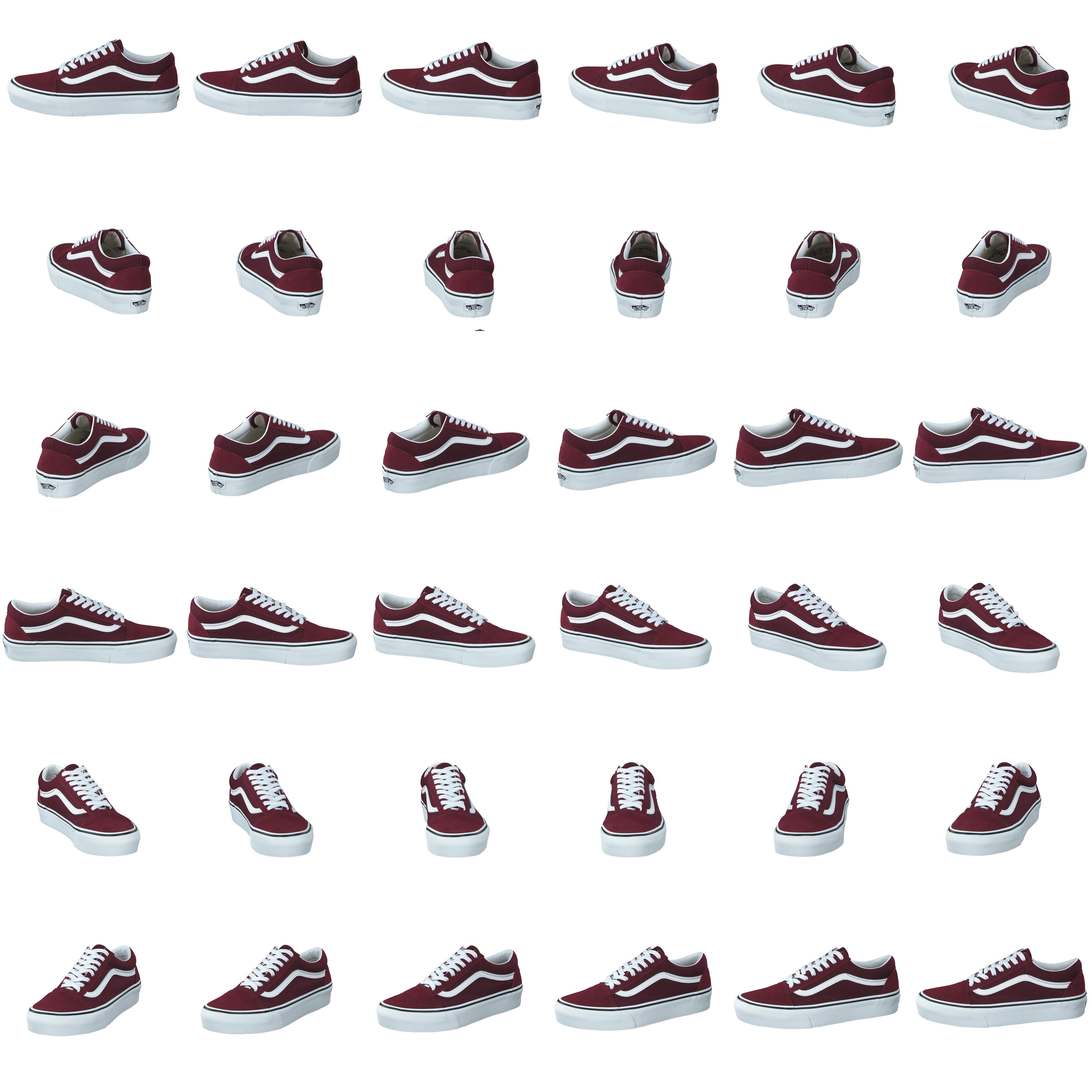 Ua Old Skool Platform Port Royale/true White - Bild 8