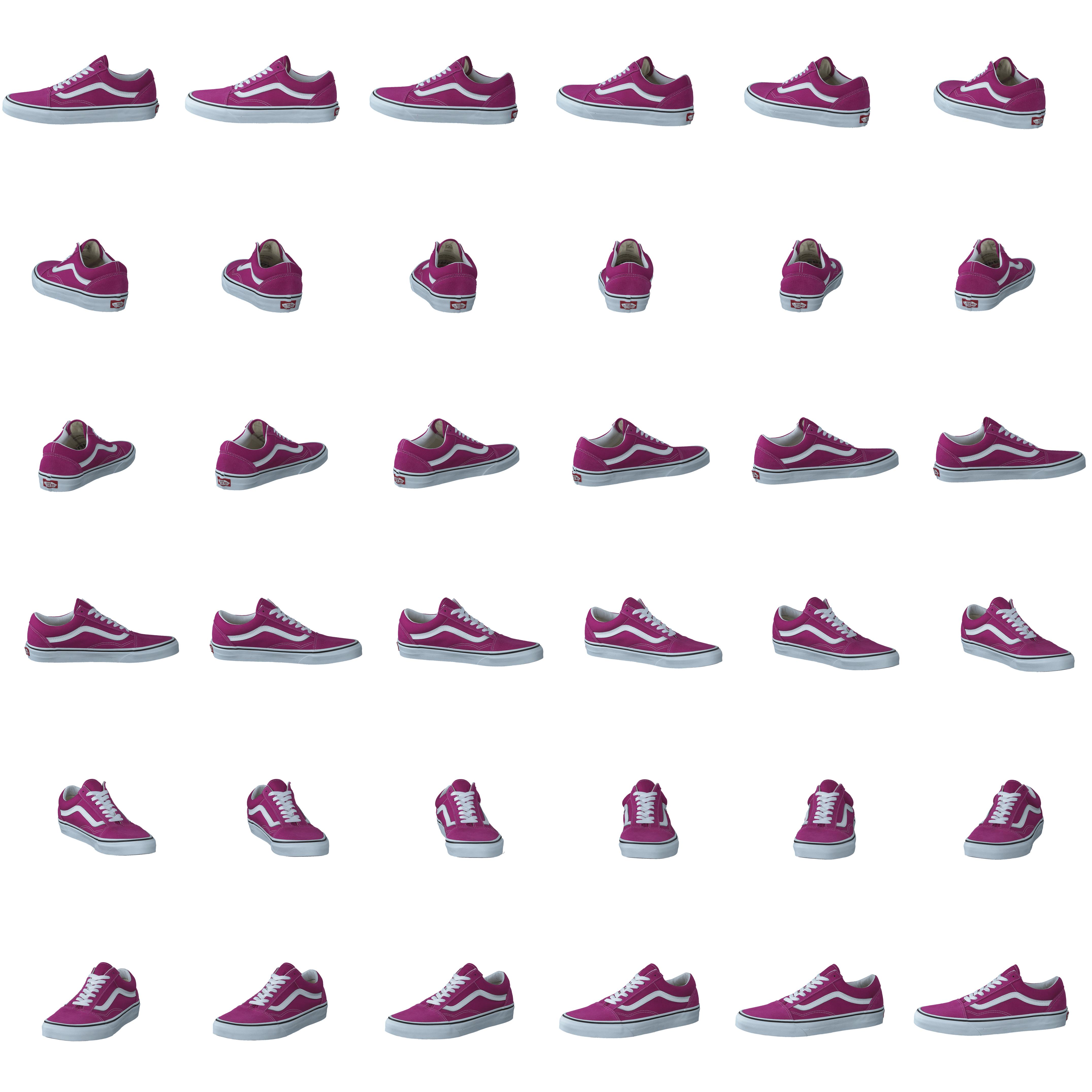 Ua Old Skool Fuchsia Red/true White - Bild 8