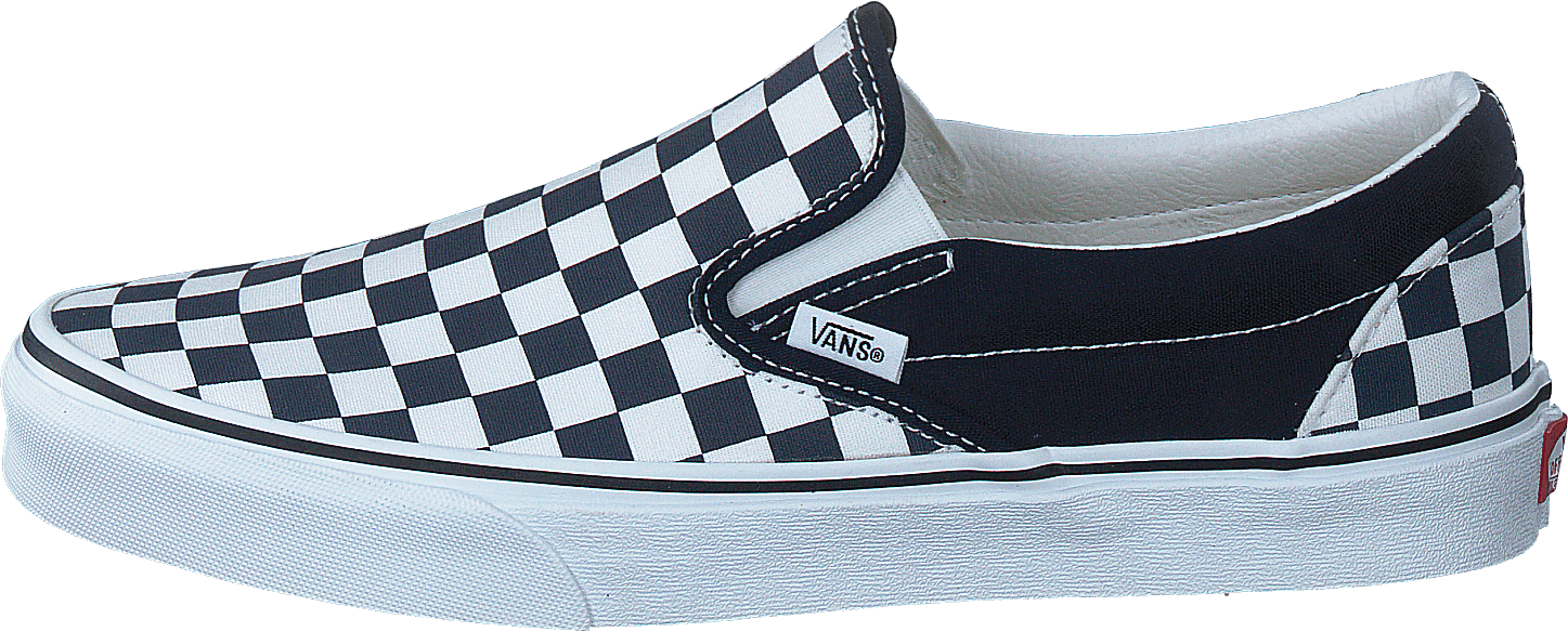 Ua Classic Slip-on (checkerboard)prsnghttrwt, Male, Topánky, Poltopánky, slip-on, Modrá, EU 40,5