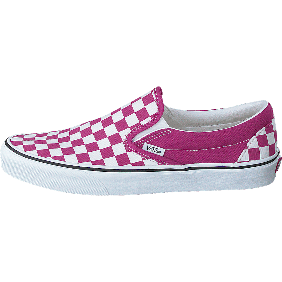 Ua Classic Slip-on (checkerboard)fchsrdtrwht