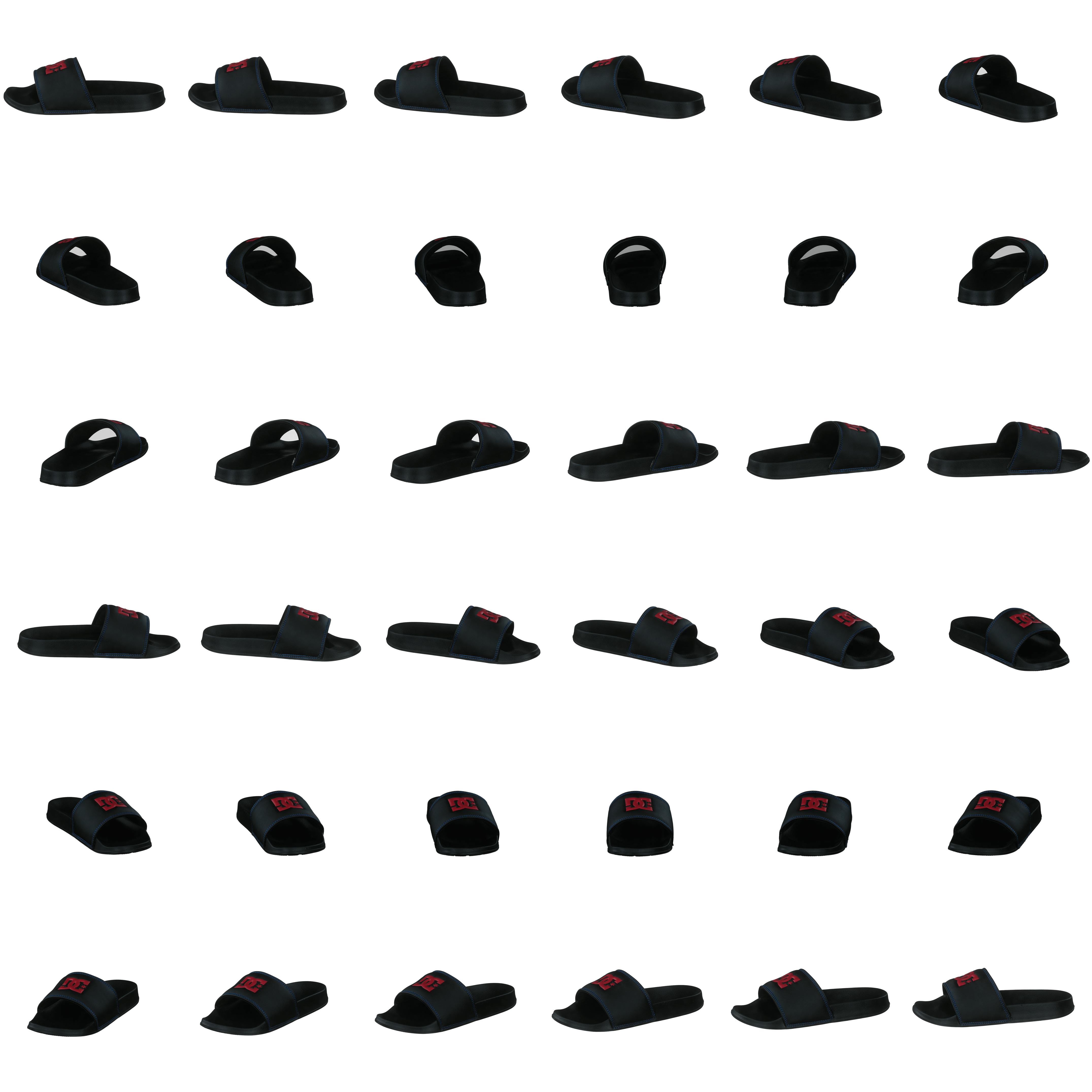 Dc Slide Black/red Print - Bild 8