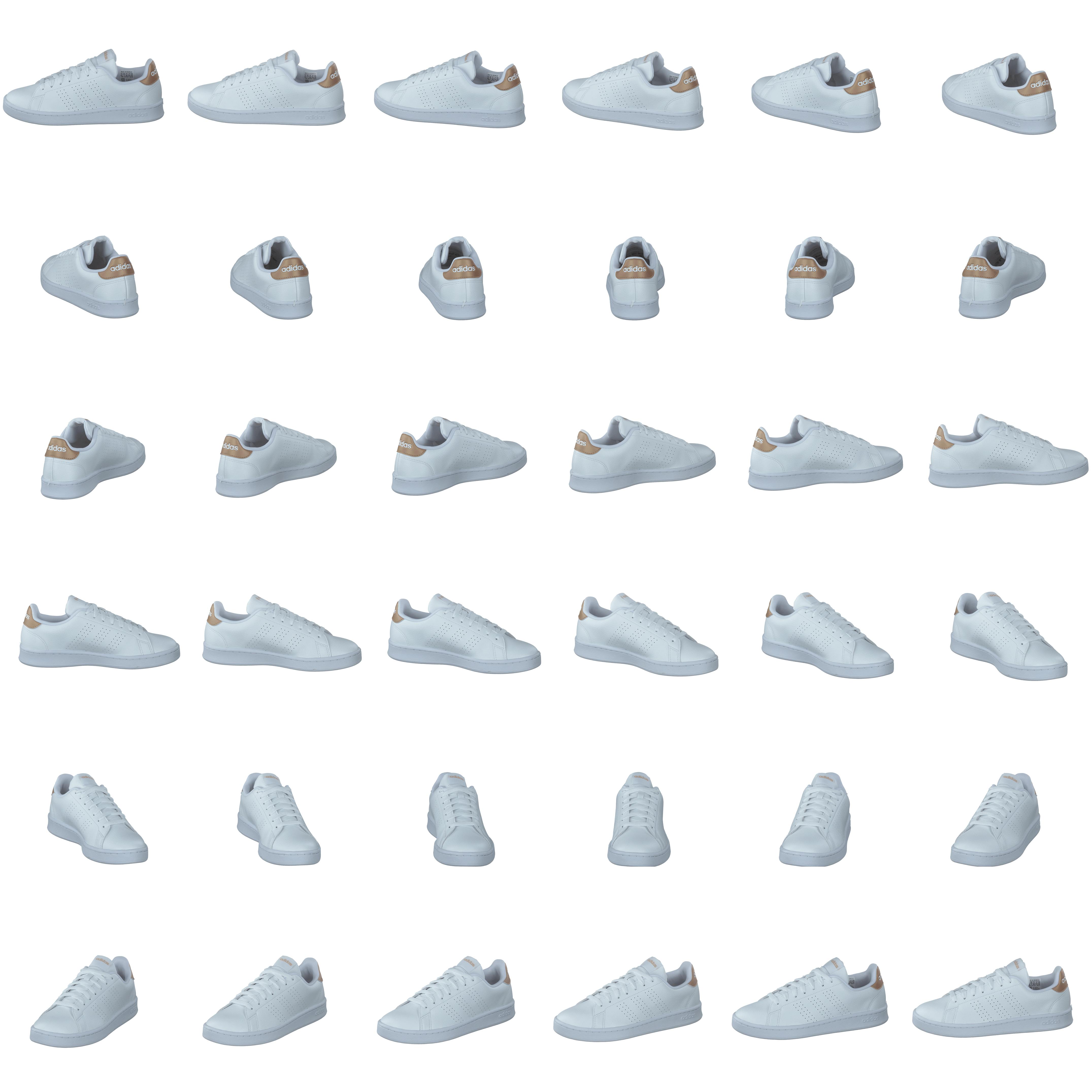 Advantage Shoes Cloud White / Cloud White / Copper Metallic - Bild 8