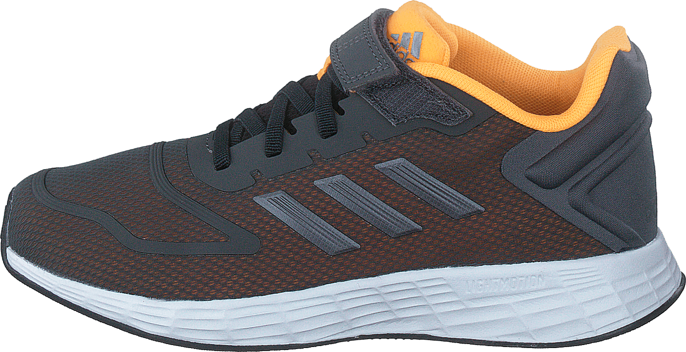 Duramo 10 Shoes Grey Four / Iron Metallic / Flash Orange, Unisex, Shoes, Trainers, sport shoes, Grey, UK K 11