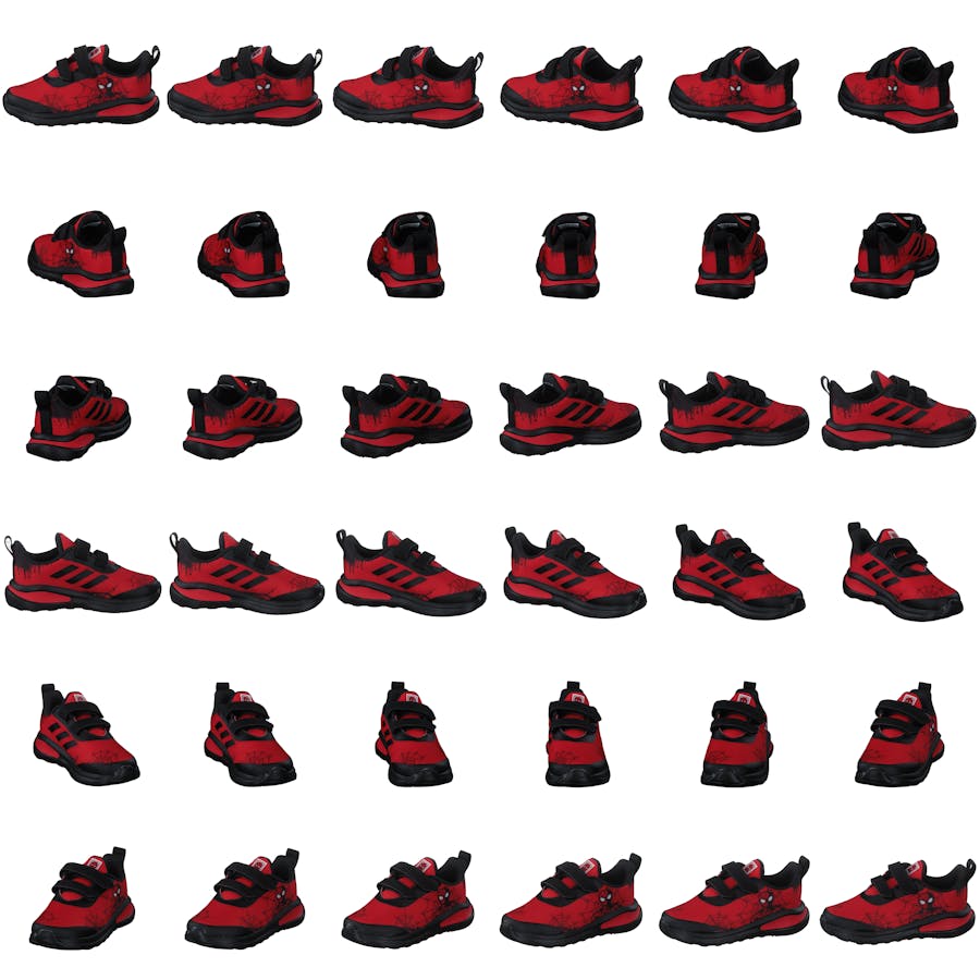 adidas x Marvel Spider-Man Fortarun Shoes Vivid Red / Core Black / Cloud White - Bild 8