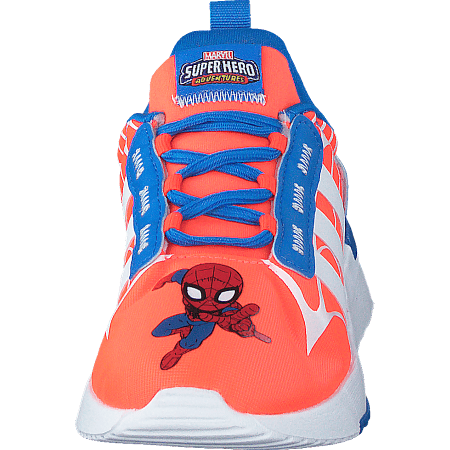 adidas x Marvel Super Hero Adventures Spider-Man Racer TR21 Shoes Solar Red / Cloud White / Blue Rush - Bild 4