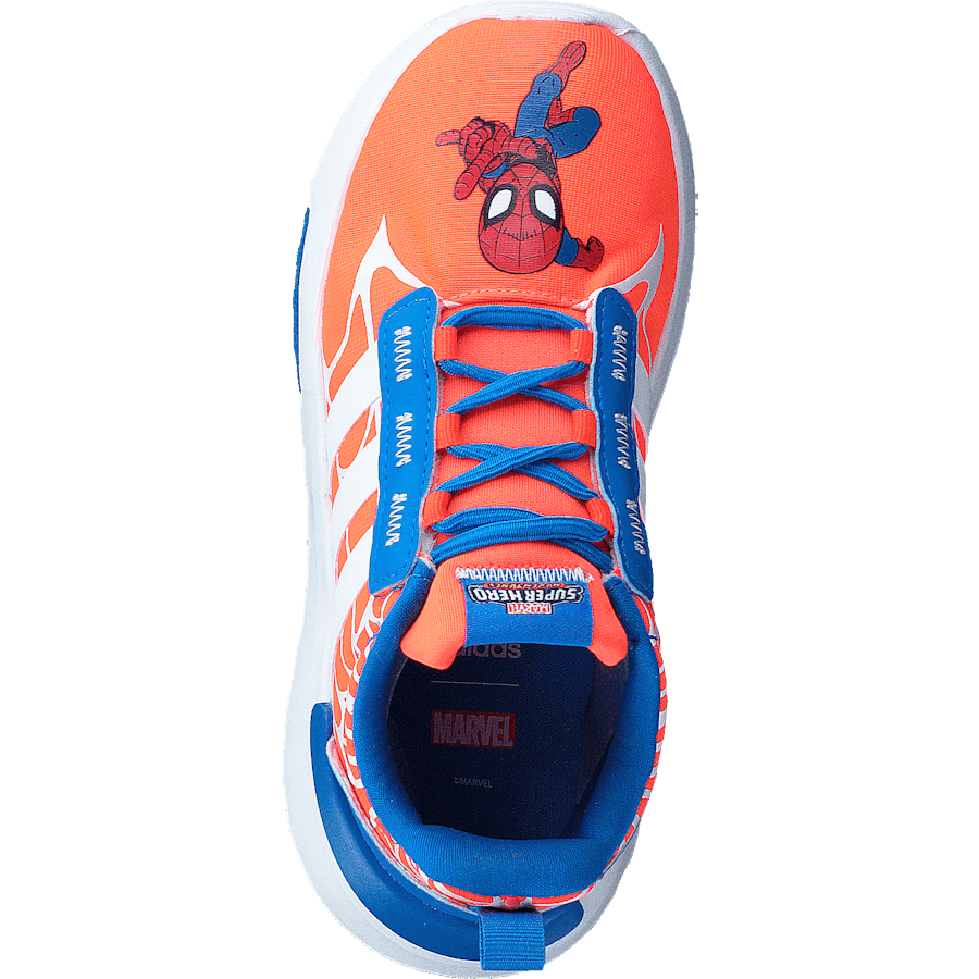 adidas x Marvel Super Hero Adventures Spider-Man Racer TR21 Shoes Solar Red / Cloud White / Blue Rush - Bild 6