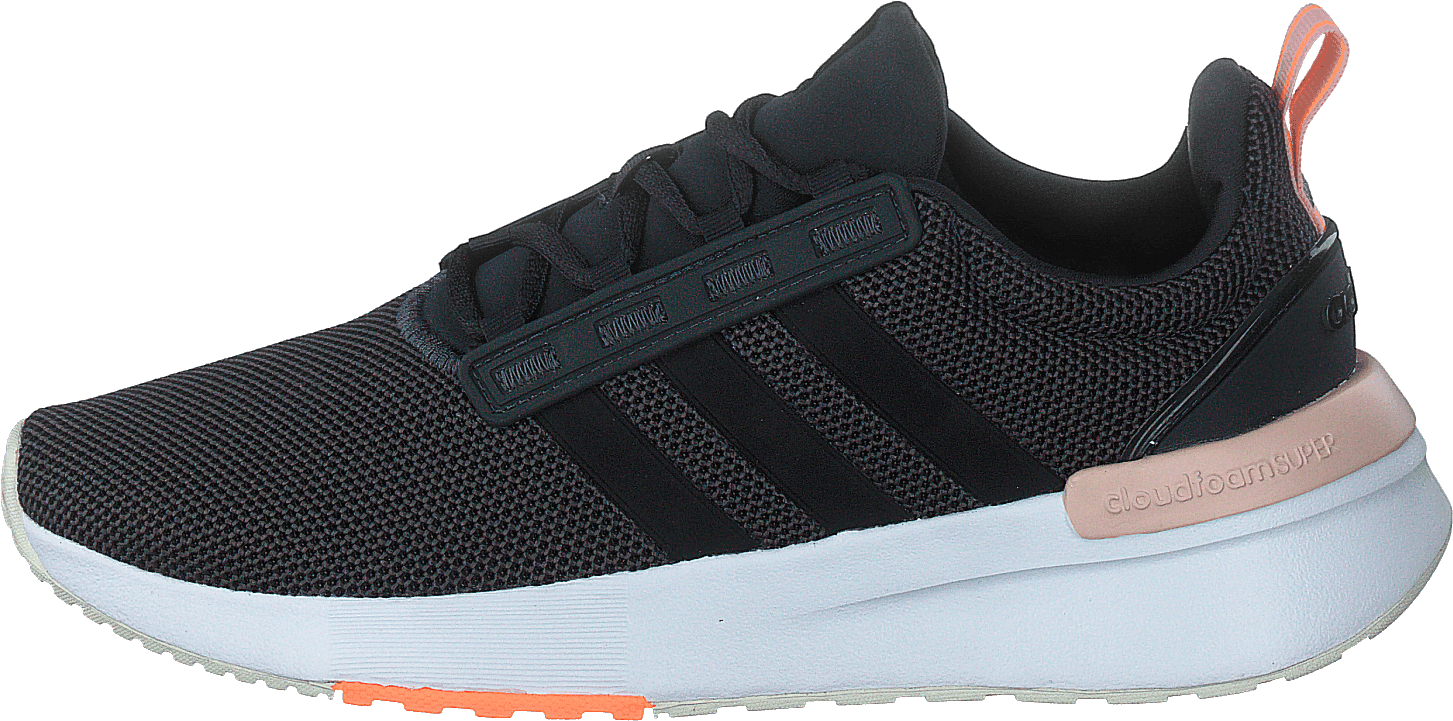 Racer TR21 Shoes Carbon / Core Black / Vapour Pink, Female, Skor, Sneakers, sportskor, Svart, EU 36 2/3