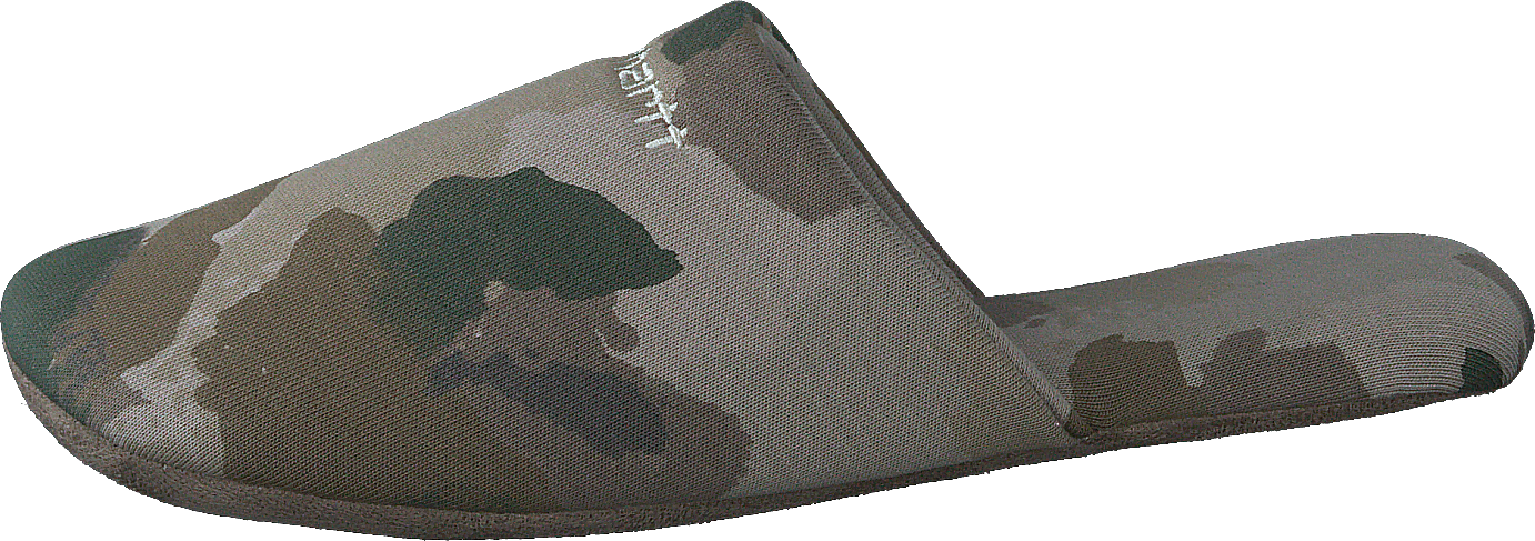 Script Embroidery Slippers Camo Tide, Thyme / Wax, Unisex, Kengät, Sandaalit ja Tohvelit, sandaalit, Harmaa, L