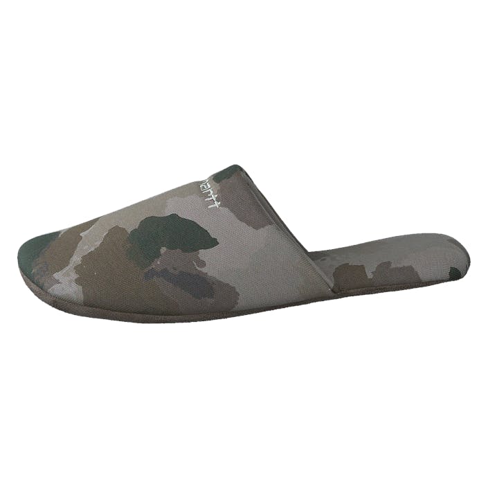 Script Embroidery Slippers Camo Tide, Thyme / Wax, Unisex, Kengät, Sandaalit ja Tohvelit, sandaalit, Harmaa, L