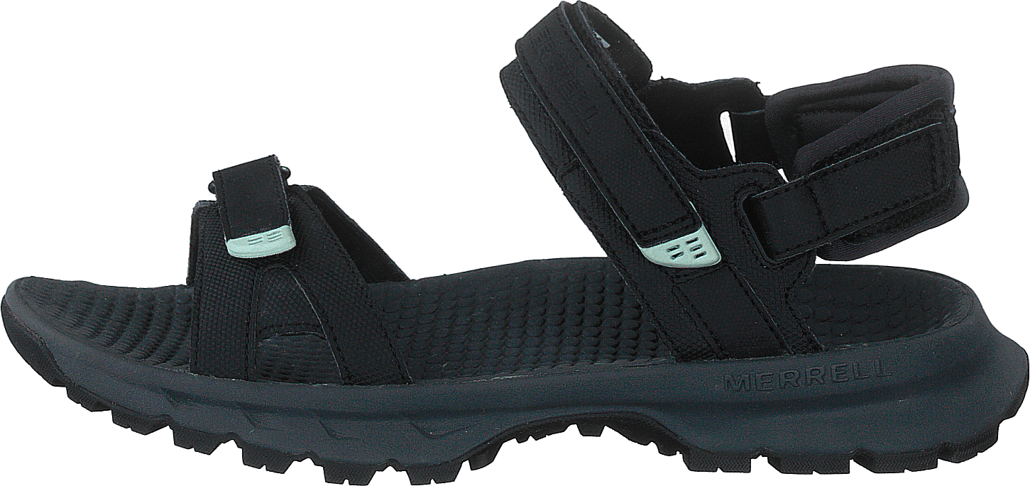 Cedrus Convert 3 Black, Female, Skor, Sandaler och Tofflor, sandaler, Svart, EU 39