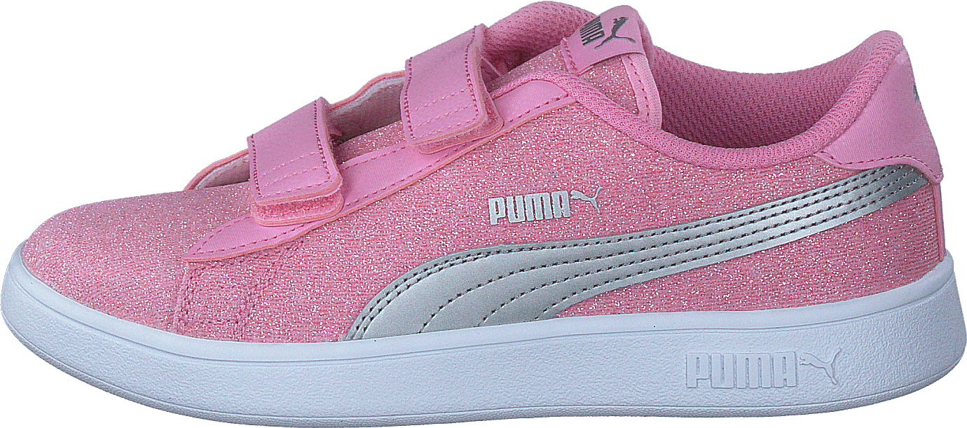 Puma Smash V2 Glitz Glam V Ps Prism Pink-puma Silver