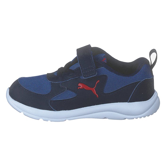 Puma Fun Racer Ac Inf Bright Cobalt-high Risk Red, Unisex, Scarpe, Sneakers, Sneakers, Blu, EU 25