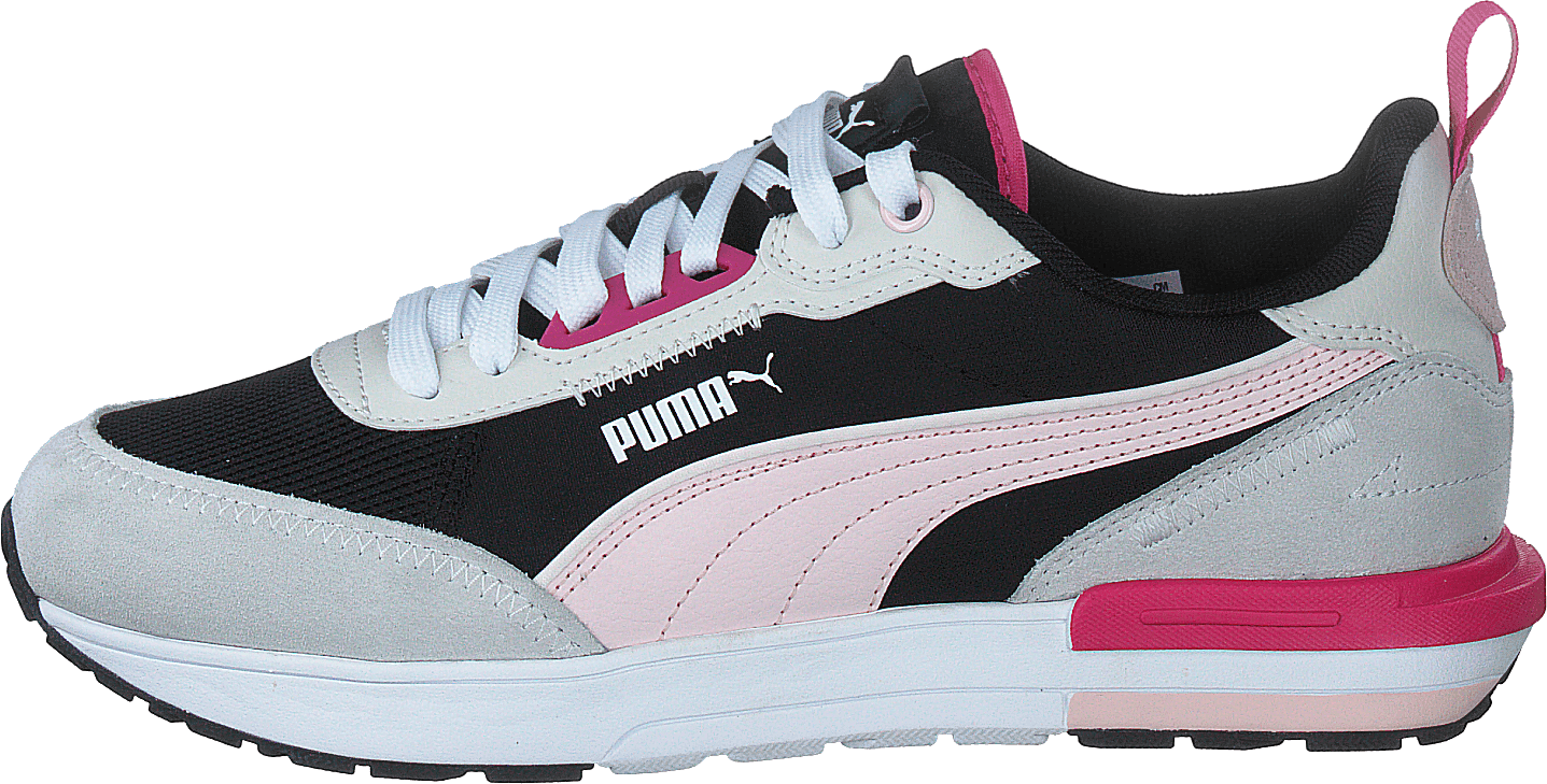 Puma R22 Puma Black-chalk Pink-puma Whi, Unisex, Shoes, Trainers, Sneakers, Grey/Blue, UK 9,5