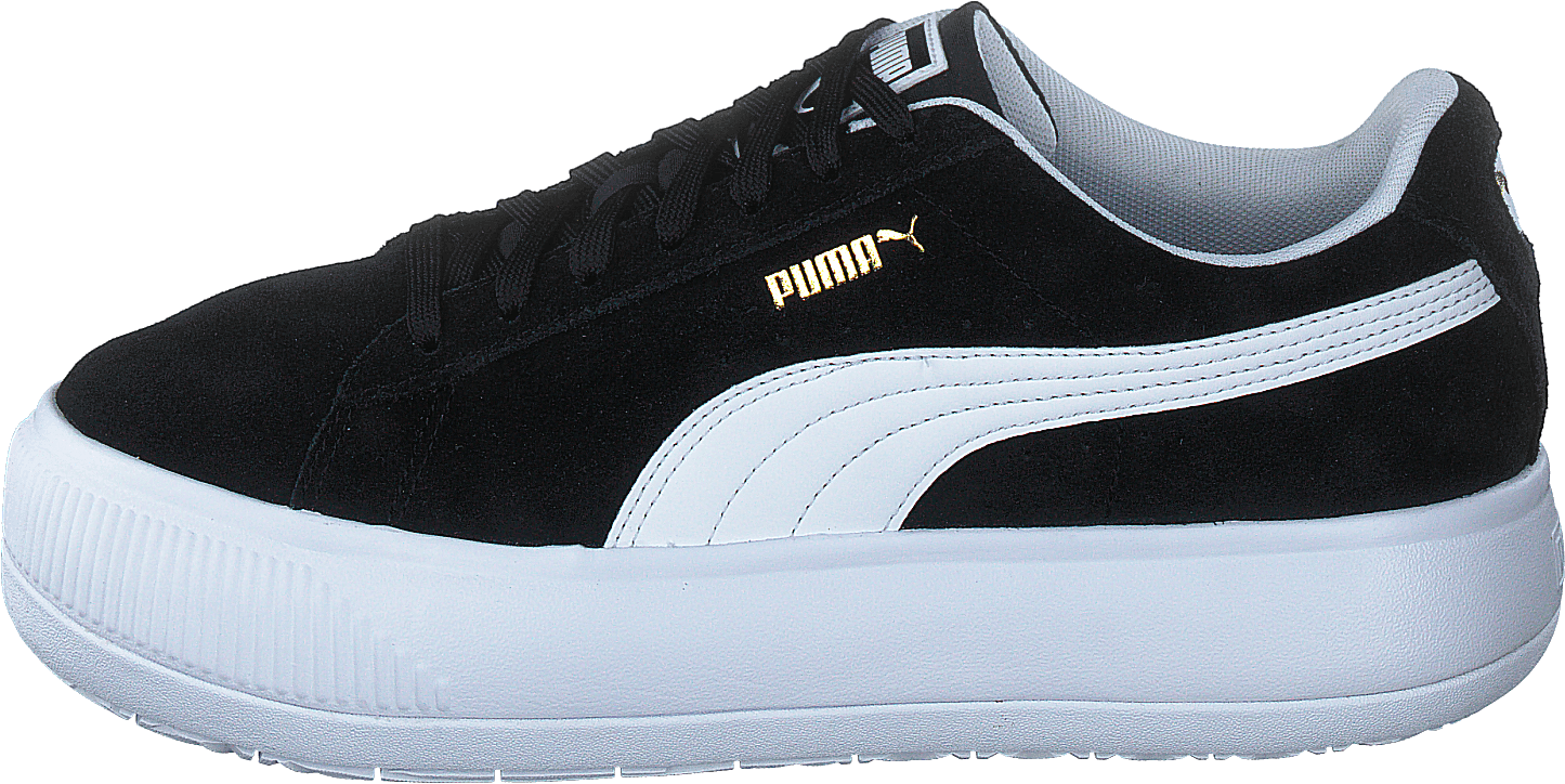 Suede Mayu Black, Female, Skor, Sneakers, Sneakers, Blå, EU 40,5