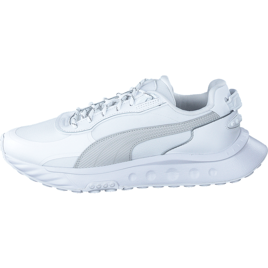 Wild Rider Grip Ls Puma White-gray Violet