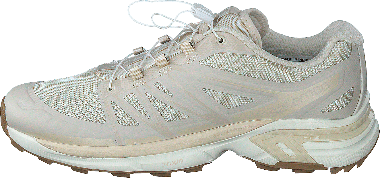 Xt-wings 2 Rainy Day/bleached Sand/vanil, Unisex, Schuhe, Sneaker, Sportschuhe, Beige/Grau, EU 47 1/3