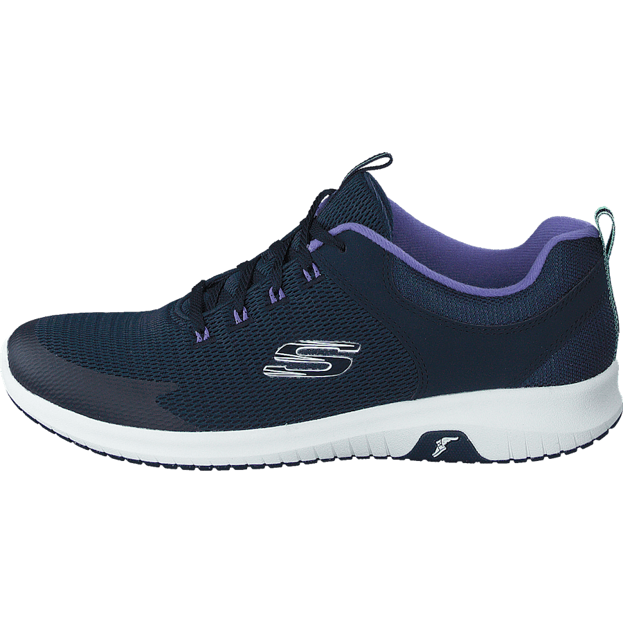Womens Navy Purple