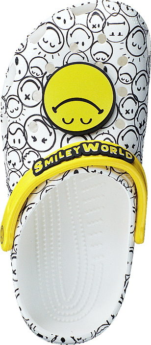Smiley World Charm Kids Clog White/multi