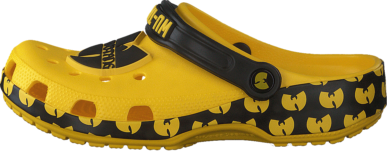 Classic Wu-tang Clan Kids Clog Yellow, Unisex, Chaussures, Sandales et Pantoufles, des sandales, Vert/Jaune, EU 30/31