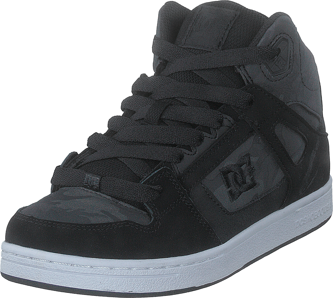 Pure High-top Black Camouflage