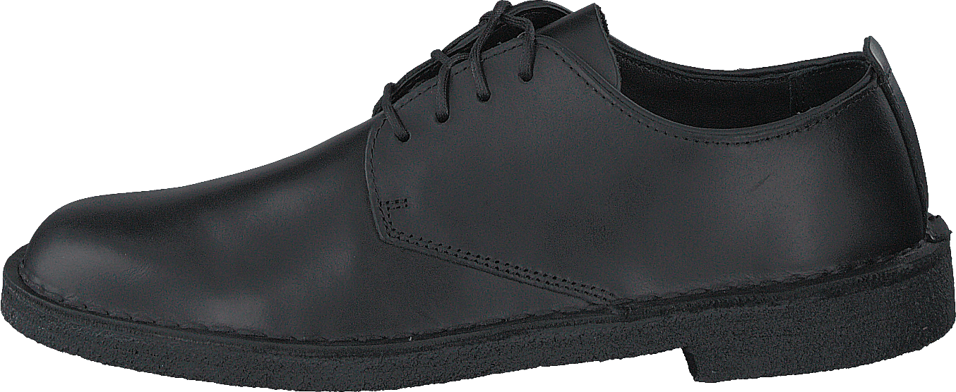 Desert London Black Polished Shoes for every occasion Footway