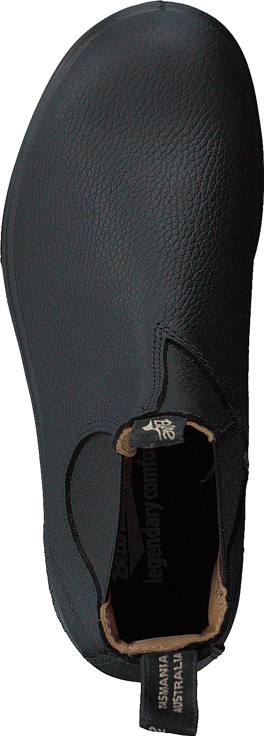 1447 Leather Boot Black Pebble