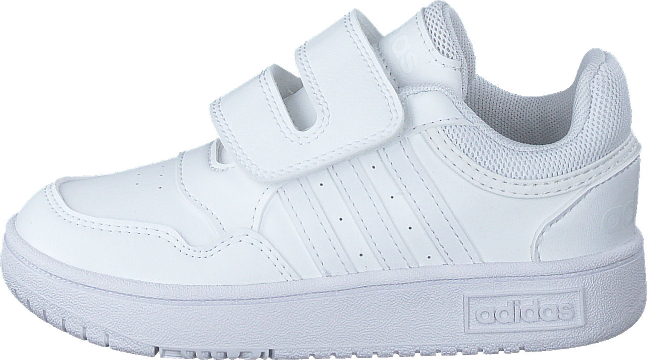 Hoops Shoes Cloud White / Cloud White / Cloud White, Unisex, Shoes, Trainers, Sneakers, White, EU 20