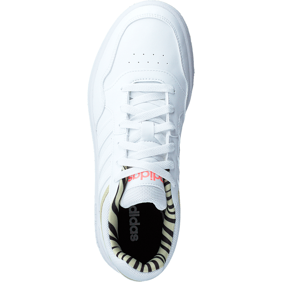 Hoops 3.0 Lifestyle Basketball Low Classic Shoes Cloud White / Cloud White / Sandy Beige - Bild 6