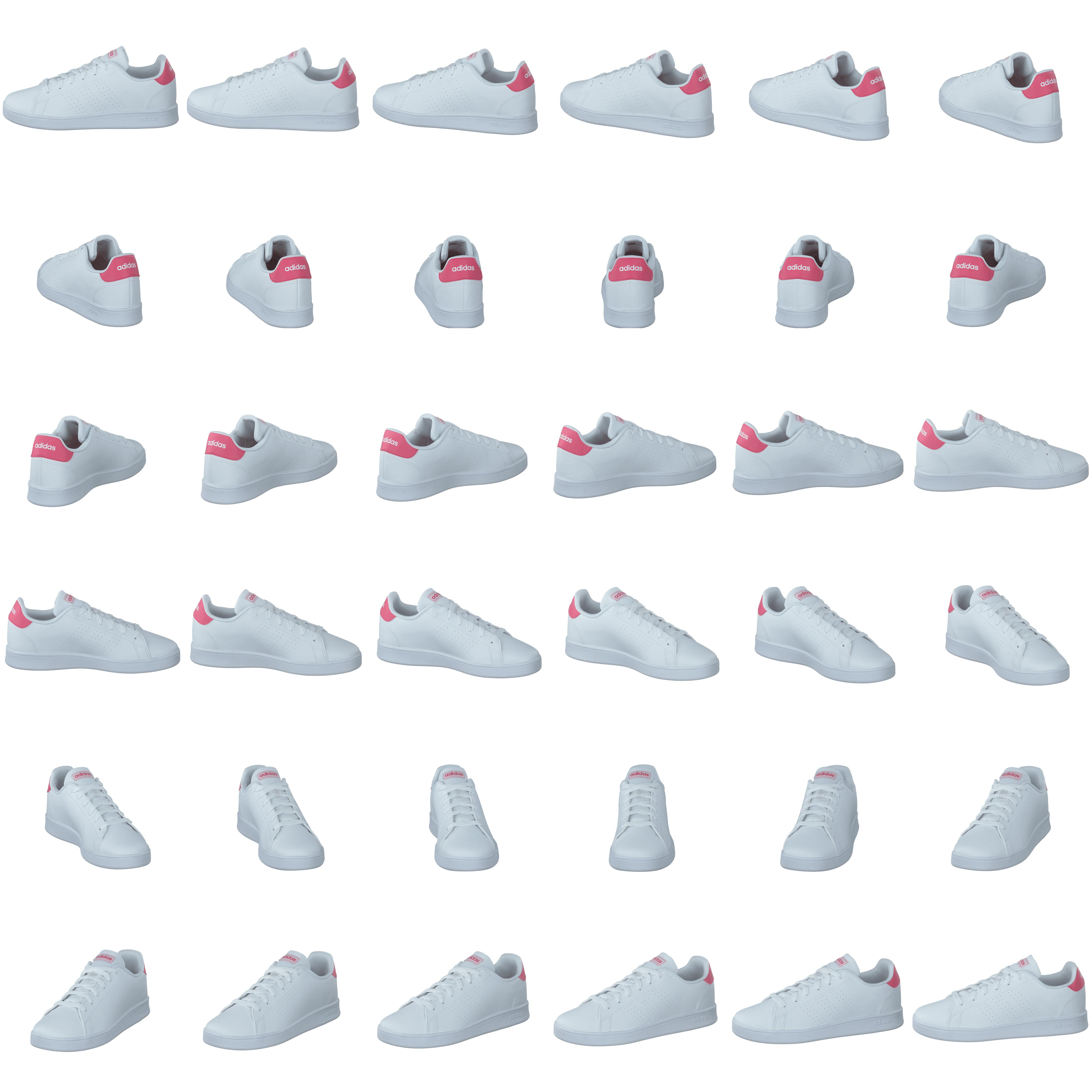 Advantage Shoes Cloud White / Real Pink / Cloud White - Bild 8