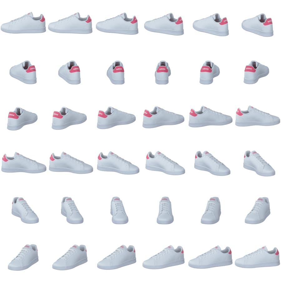 Advantage Shoes Cloud White / Real Pink / Cloud White - Bild 8