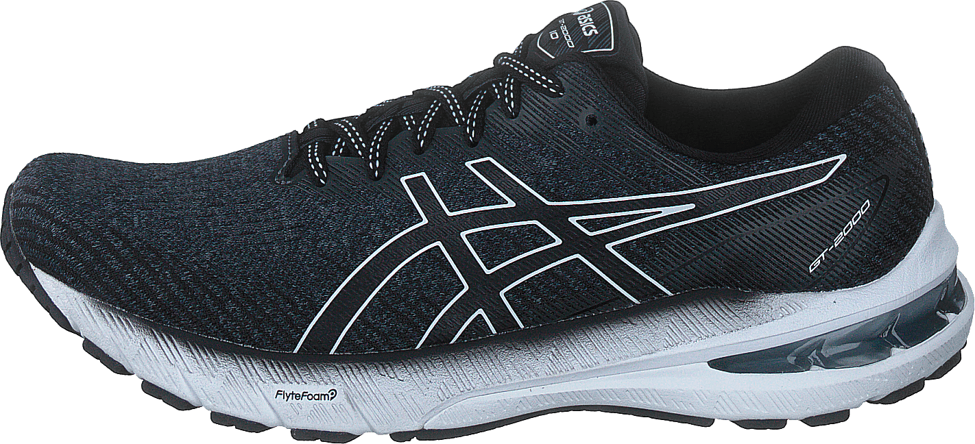 Gt-2000 10 Black/white, Female, Schuhe, Sneaker, Sportschuhe, Schwarz/Grau, EU 39