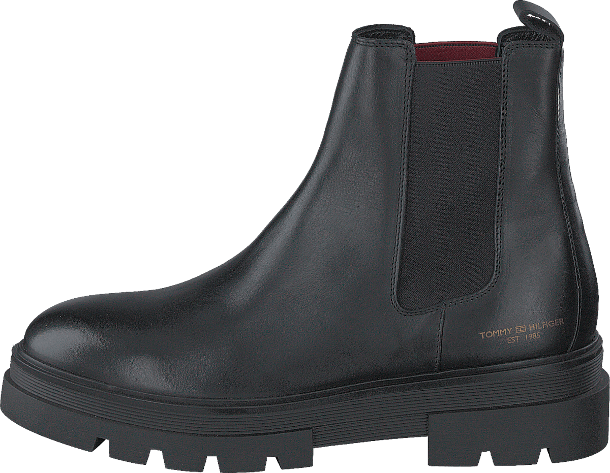 Monochromatic Chelsea Boot Black