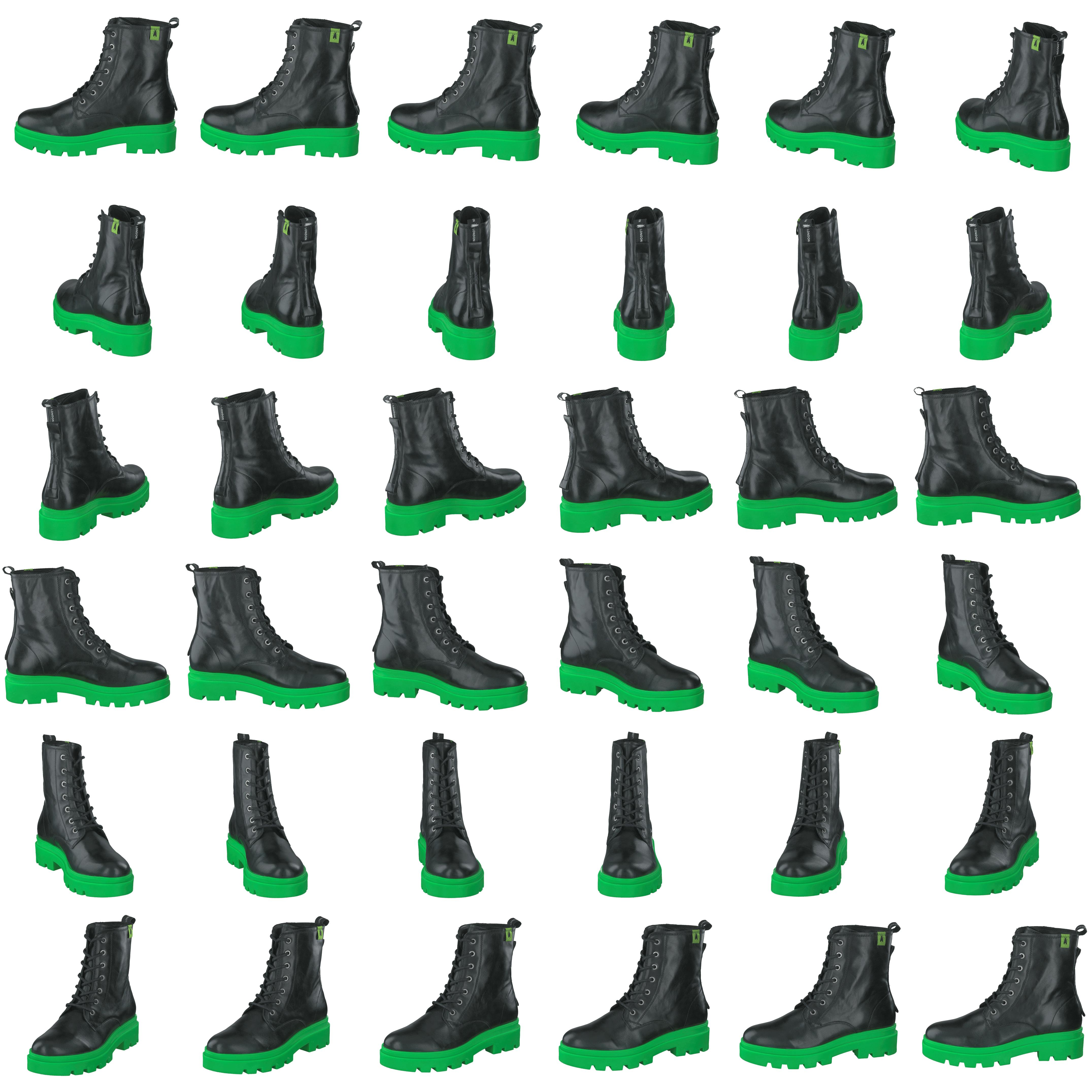 Jacy881fly Black (green Sole) - Bild 8