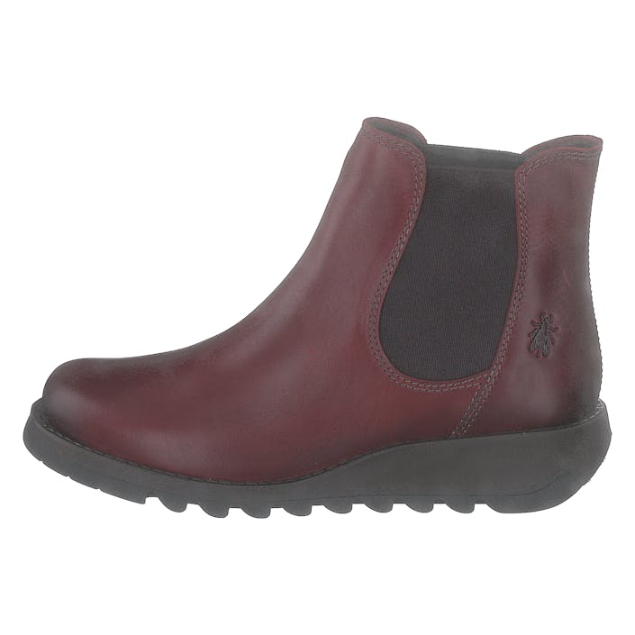 Salv Red, Female, Shoes, Boots, chelsea boots, Red, EU 38