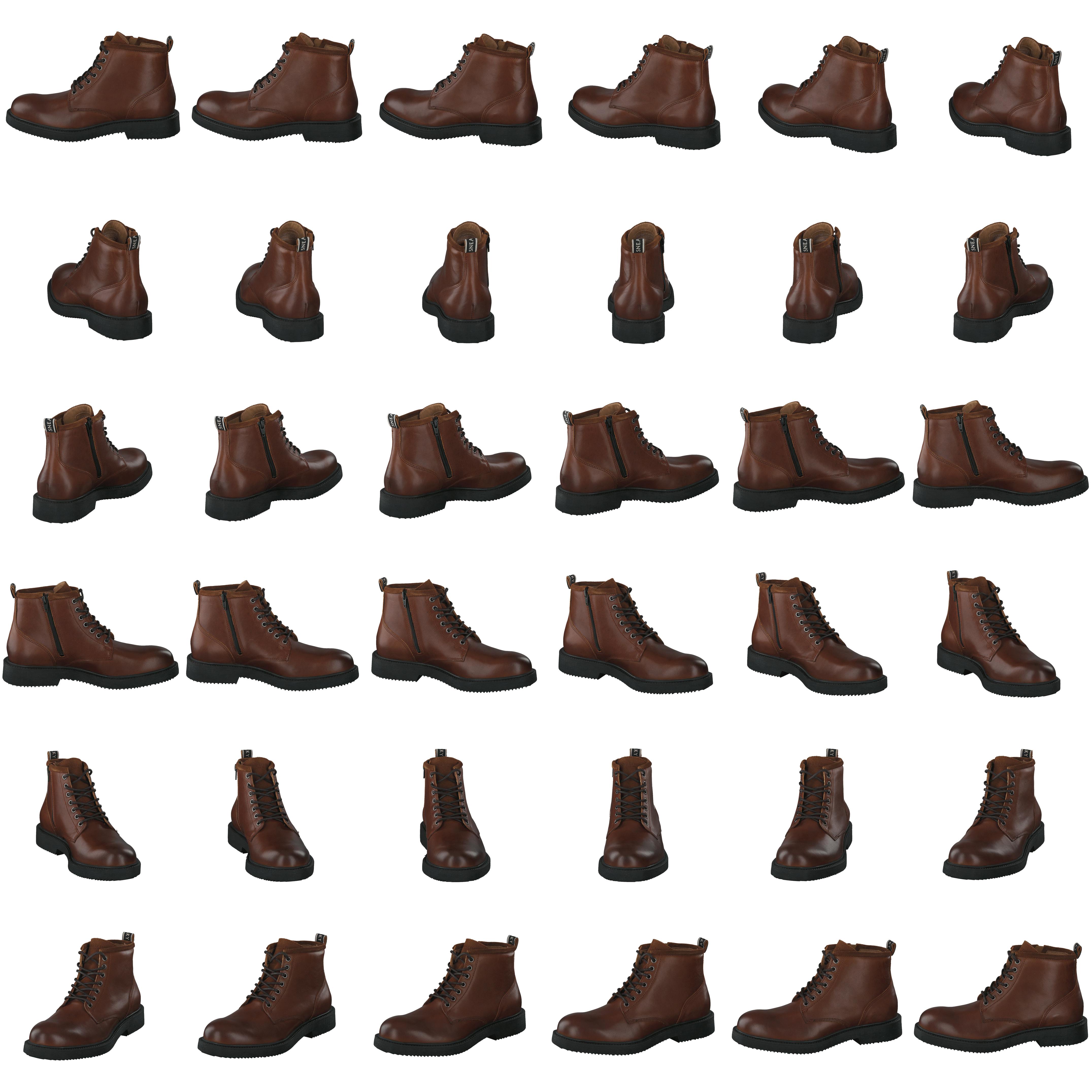 Texas Leather Shoe Cognac - Bild 8