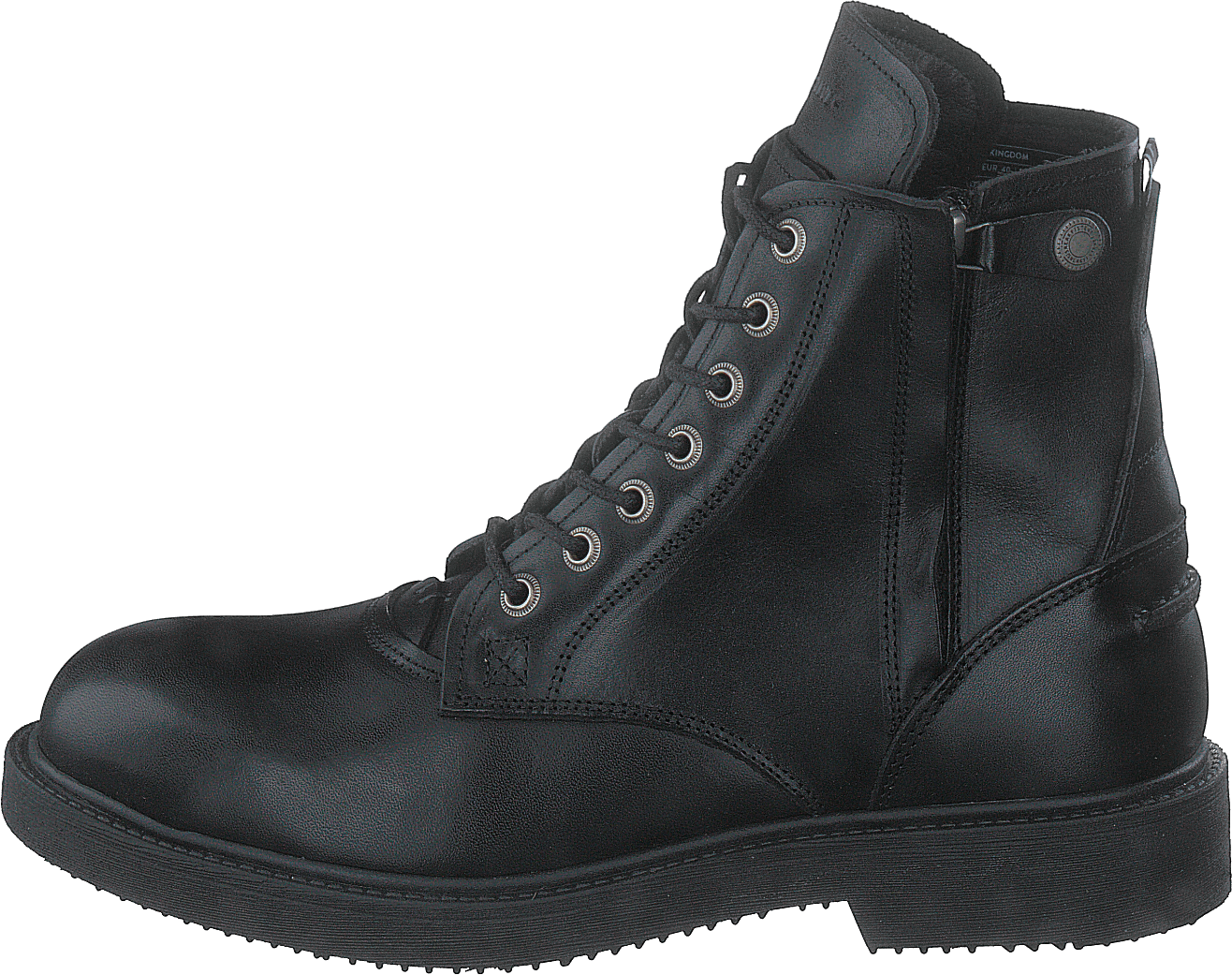 Kingdom Stout Leathe Black