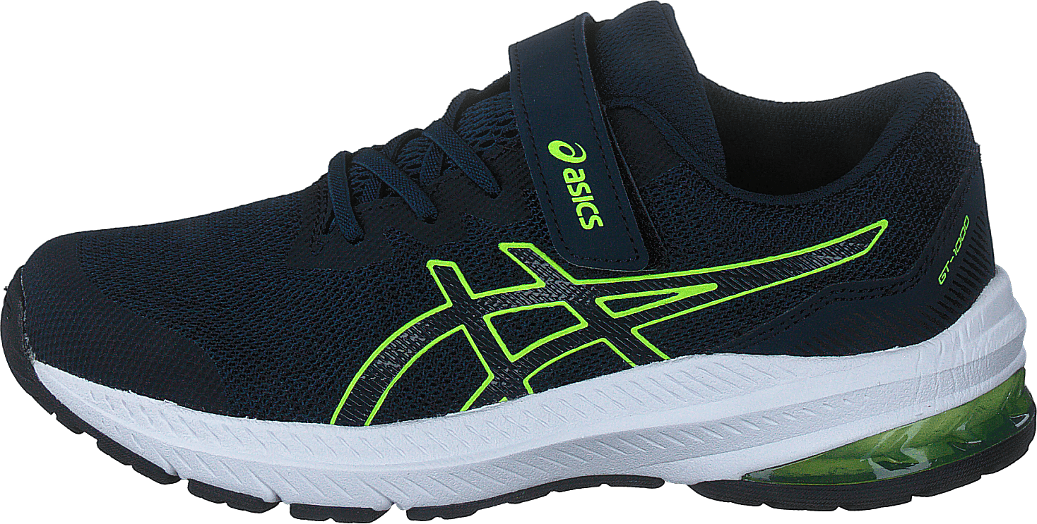 Gt-1000 11 Ps French Blue/hazard Green, Unisex, Shoes, Running shoes, sport shoes, Running, Blue, EU 34,5