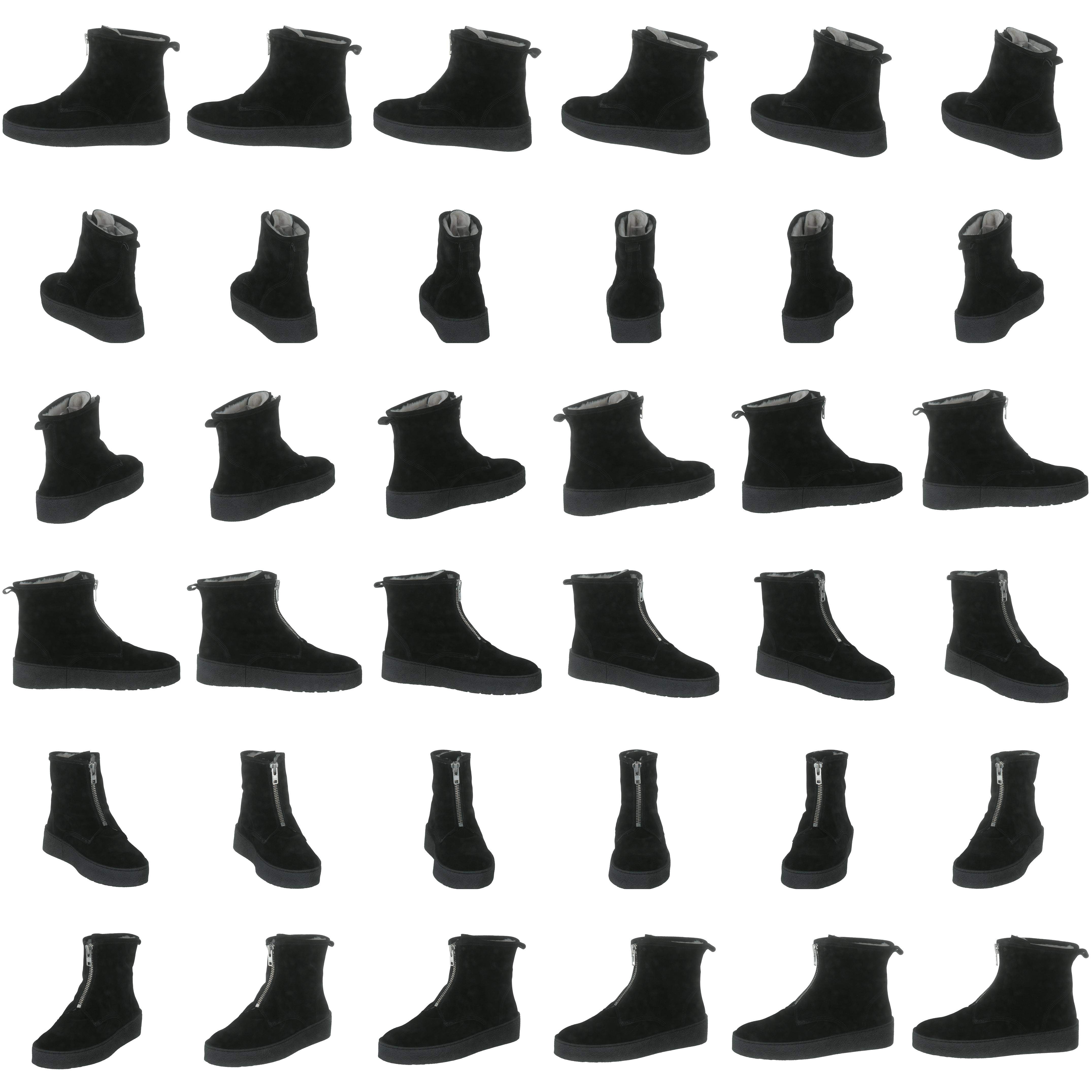 5832-503 Black Suede - Bild 8