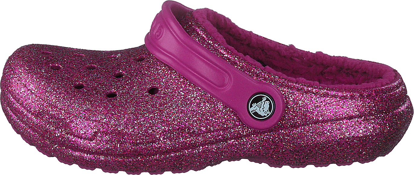 Purple glitter crocs outlet