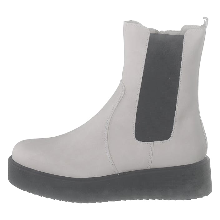 97-30209 Beige/black, Female, Buty, Botki i Sztyblety, Botki i Sztyblety, Szary, EU 39