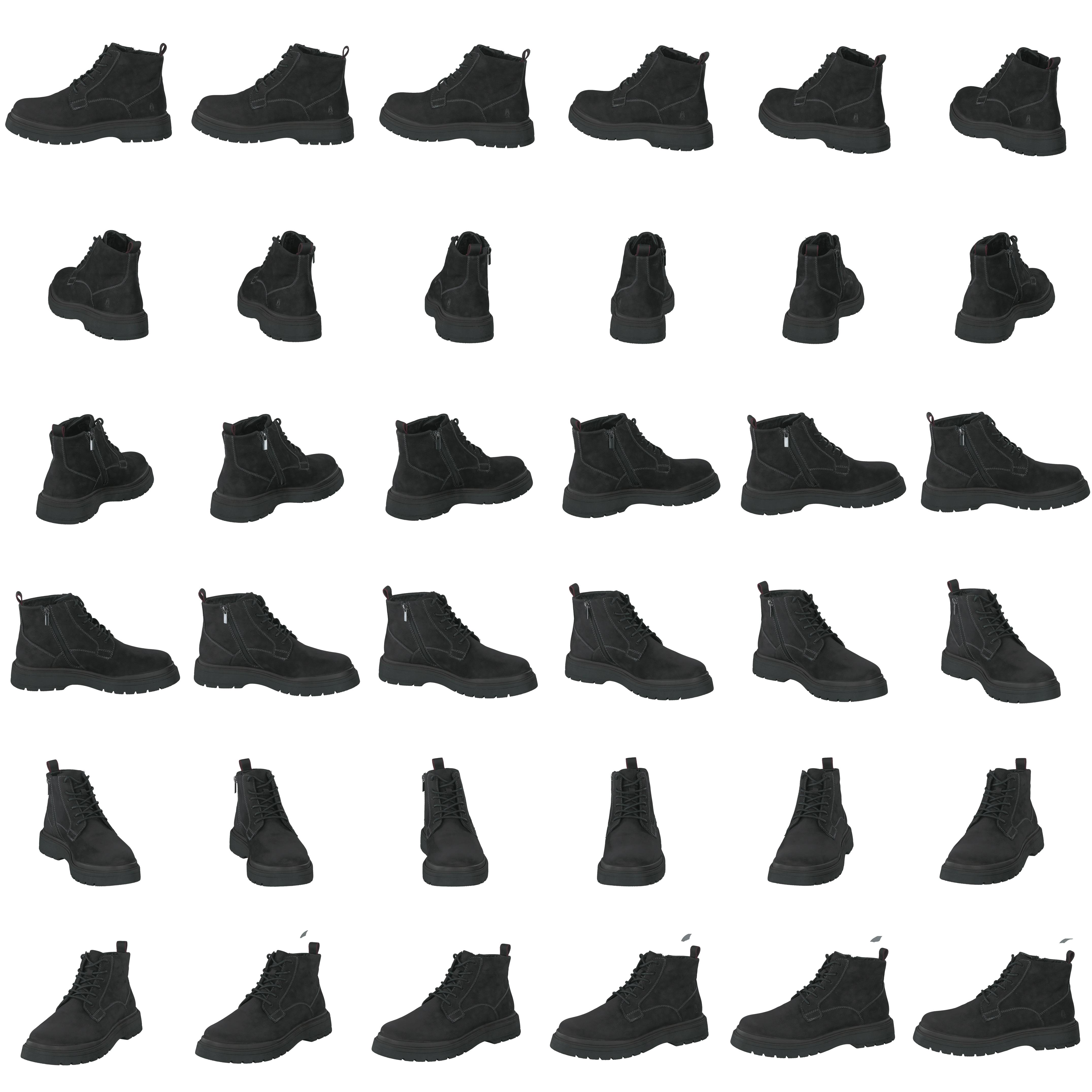 Dunan Lace Up High Black - Bild 8