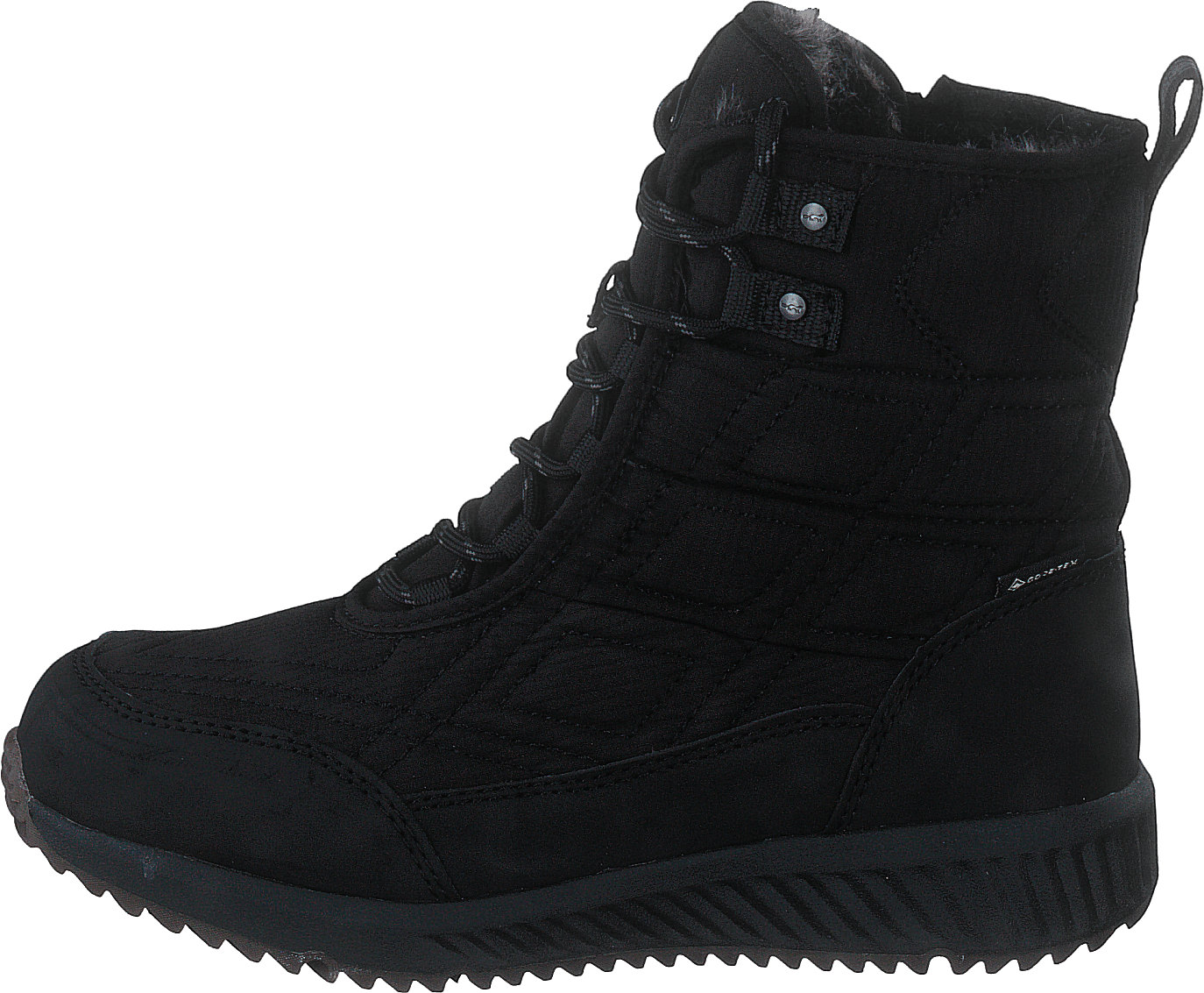 Arena Jr Nagano Gtx Black, Unisex, Sko, Boots, Boots, Sort, EU 33