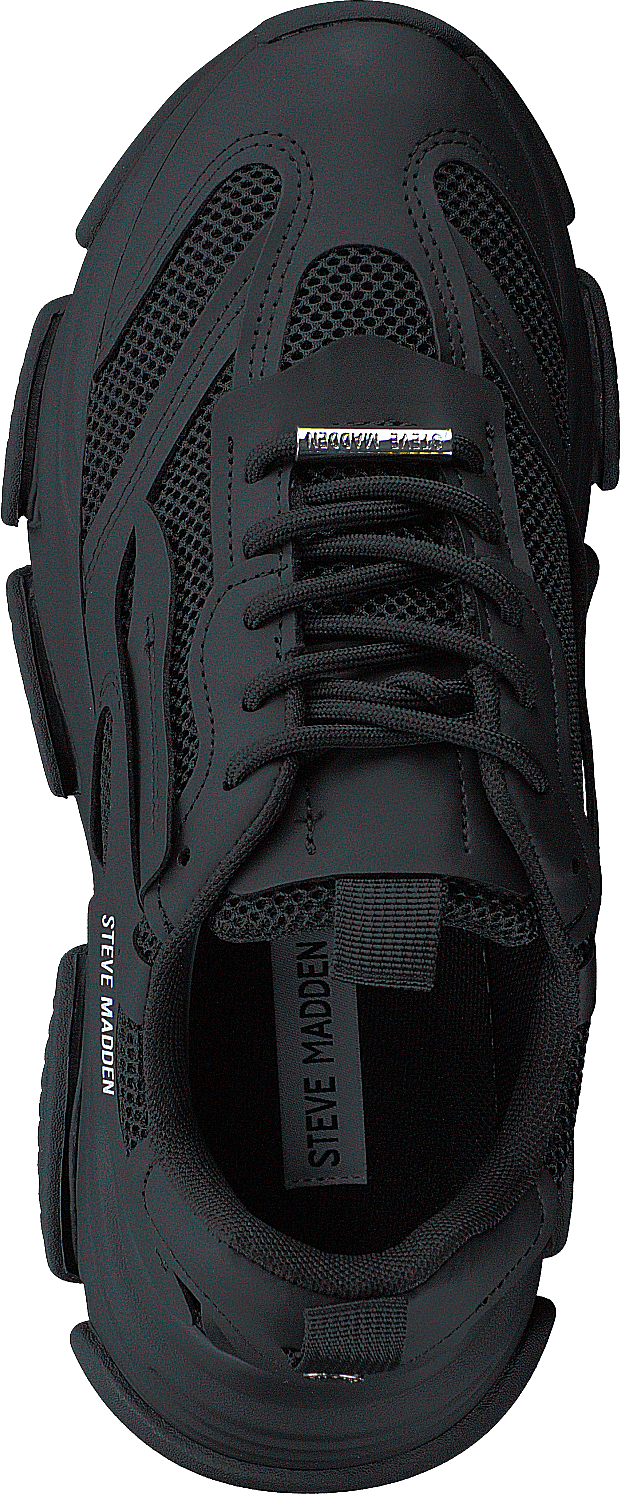 Steve madden humble black leather store