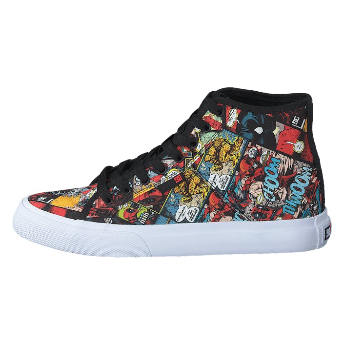 Dp Manual Hi Black Multi, Male, Shoes, Trainers, high-top sneakers, Blue/Black, EU 46