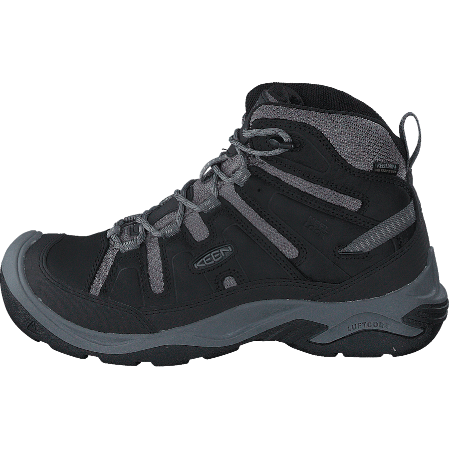 Ke Ke Circadia Mid Wp M-black- Black-steel Grey
